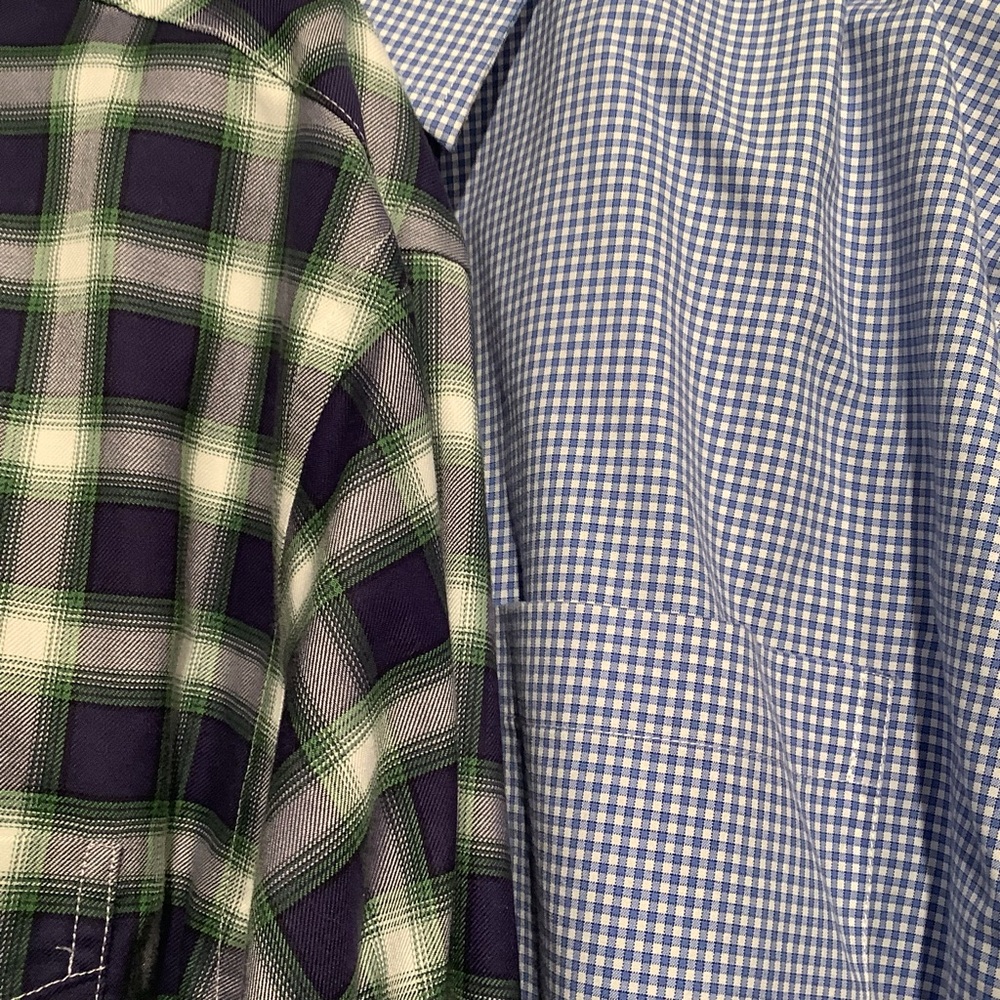 Trio of Jos A Bank Men's Travelers Collection Button Dress Shirts Sz L - Picture 6 of 7